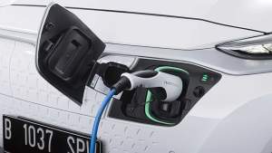 Ilustrasi kendaraan listrik.