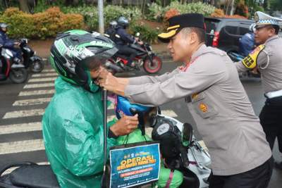 sosialisasi keselamatan dari Kapolresta tangerang