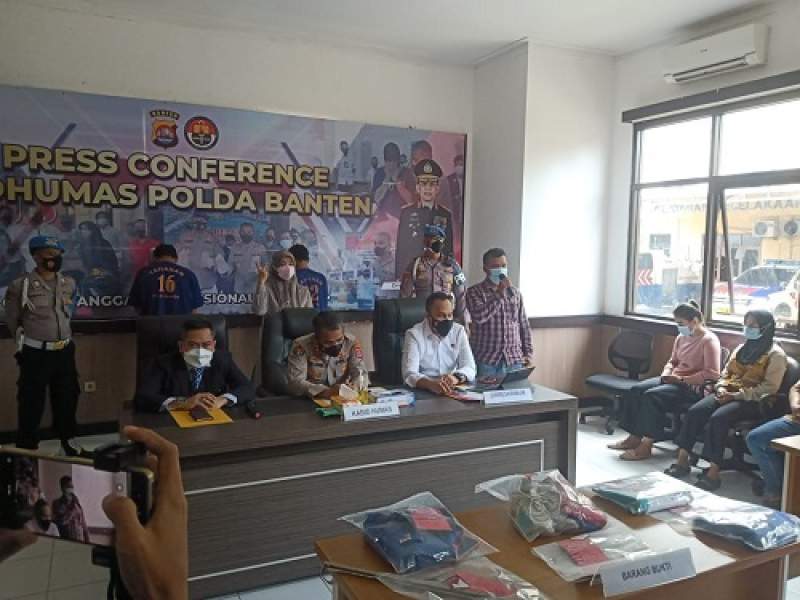 Diduga Lakukan Pengrusakan, Polda Banten Tahan 2 Oknum Buruh