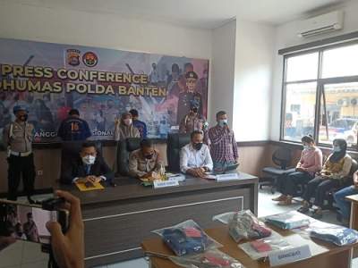 Diduga Lakukan Pengrusakan, Polda Banten Tahan 2 Oknum Buruh