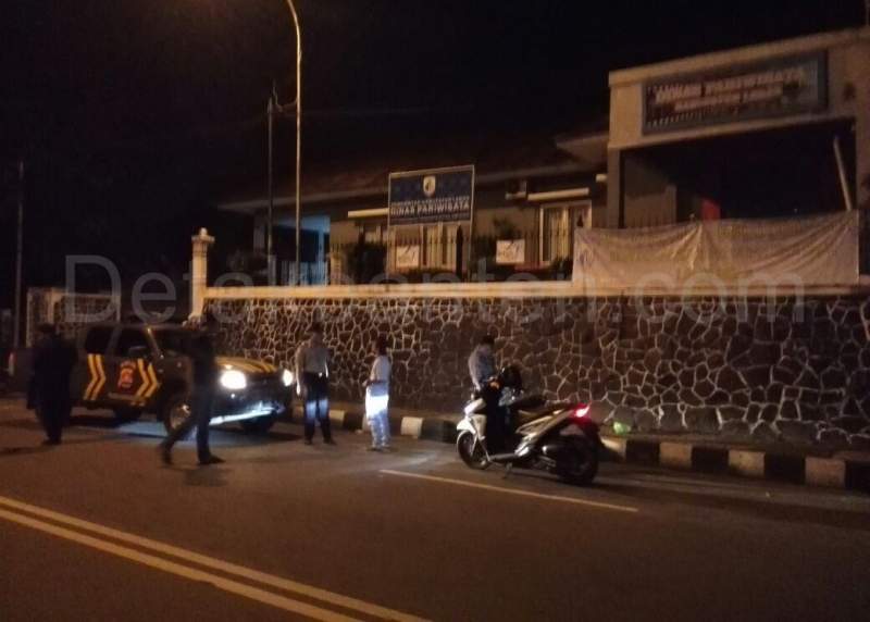 Geram Dengan Balap Liar, Kapolsek Rangkasbitung Turun Tangan Langsung