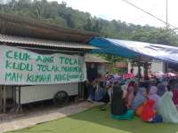 Kembali, Ratusan Masyarakat Dan Para Santri Gelar Istigosah Penolakan PLTPB Geothermal