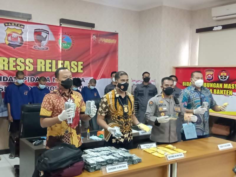 Temukan 51,50 Gram Sabu, Ditresnarkoba Polda Banten Tangkap Kurir Sabu Warga Kota Serang