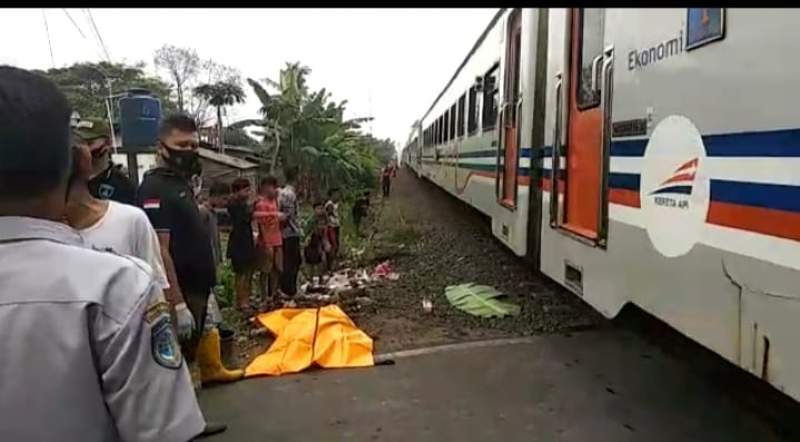 Diduga Depresi, MR X Tewas Bunuh diri Tidur di Rel Kereta