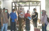 Cepat Tanggap, Camat Pakuhaji Tinjau Kebakaran Rumah di Rawa Boni
