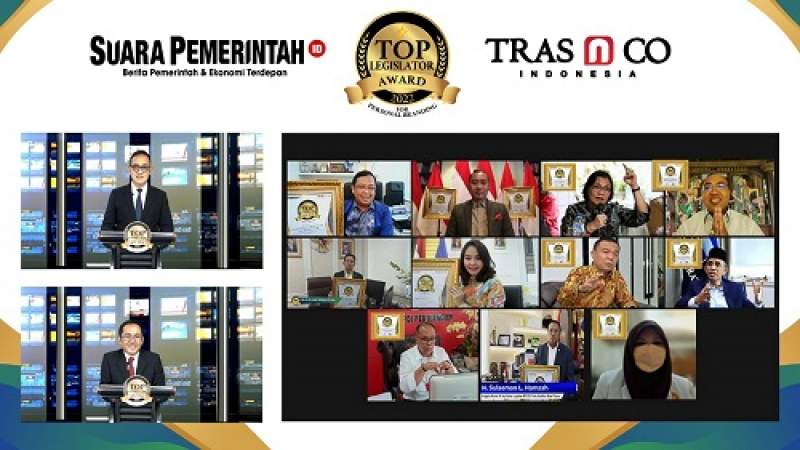 Top Legislator Award 2022 For Personal Branding Berlangsung Sukses