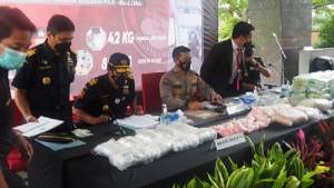 Bareskrim dan Bea Cukai Gagalkan Peredaran 42,3 Kg Sabu dan 85 Ribu Ekstasi