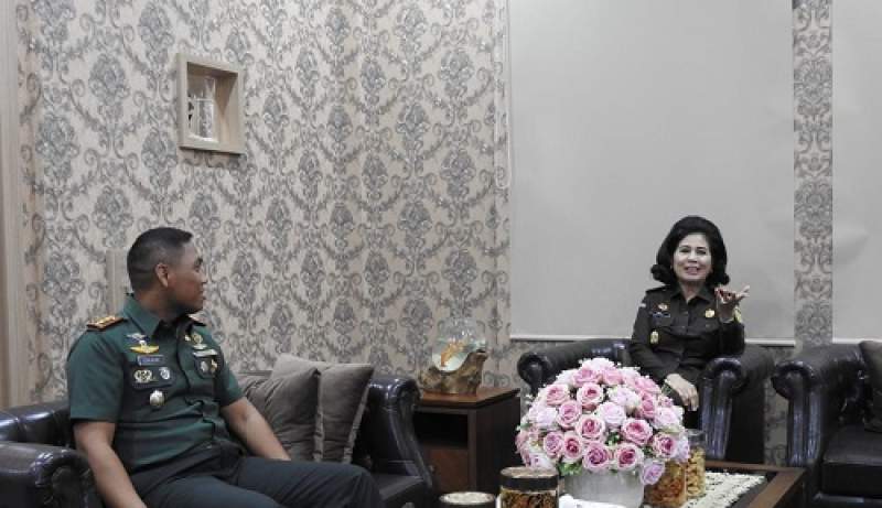Kejari Kab Tangerang Terima Kunjungan Dandim 0510 Tigaraksa