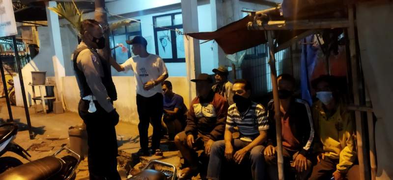 Himbau Patuhi Prokes, Polsek Balaraja Terus  Laksanakan Patroli