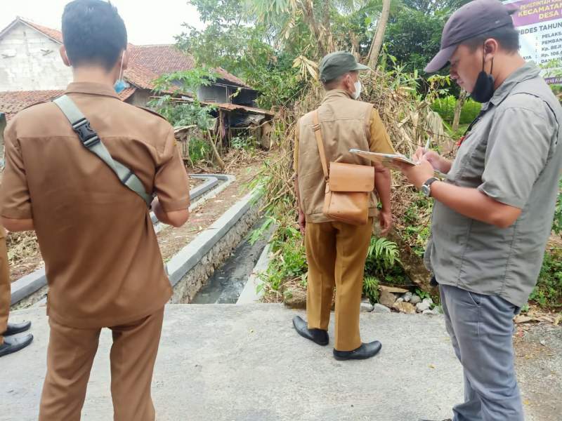 9 Titik Proyek Fisik Dana Desa Senilai Rp363 juta Lebih  Diperiksa