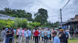 Aksi Unjuk Rasa, Mahasiswa Tuntut Perumahan Grand Arfana Pandeglang, Singgung Perizinan dan Alih Fungsi Lahan Sawah