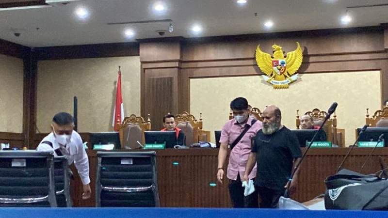 Gubernur nonaktif Papua,  Lukas Enembe. (Foto: Ceppy)