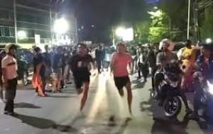 Tren Lari Balap Liar Jadi Viral di Kota Tangerang