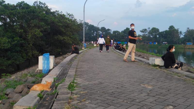 Wisata Situ Gintung Ditutup Sementara, Terpantau Masih Banyak Pengunjung