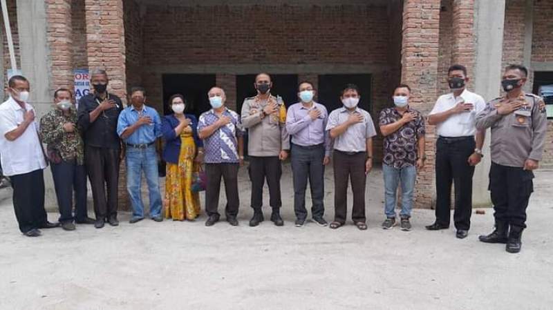 Kapolres Asahan Ajak  Bamag Berkomitmen Terapkan Prokes