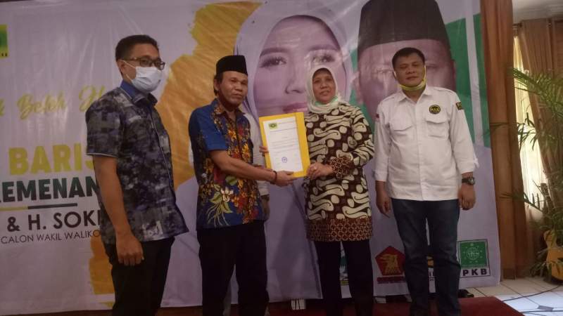 Jelang Pendaftaran, Ratu Ati Dapat Dukungan 4 Relawan