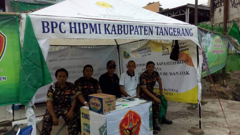 Banser Banten Dirikan Posko Mudik