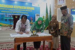 Pemkab Sergai dan Pengadilan Agama Sei Rampah Luncurkan Dua Pelayanan Lebih Cepat dan Transparan