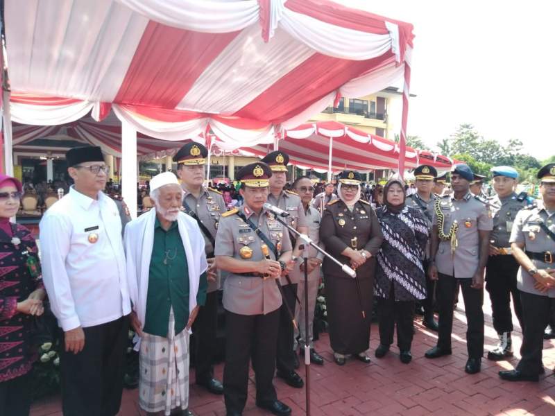 Kapolri Resmikan Polda Banten Dari Tipe B menjadi Tipe A