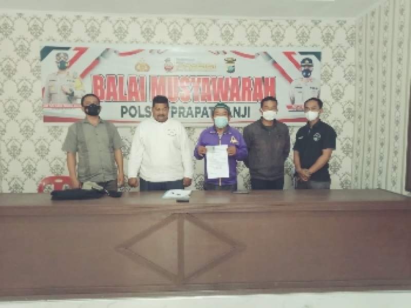 Polsek Prapat Janji Polres Asahan  Lakukan Penyelesaian Perkara Secara Restorasi Justice