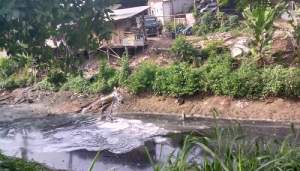 Timbulkan Bau, Limbah Pabrik Tahu di Kali Kukun Dikeluhkan