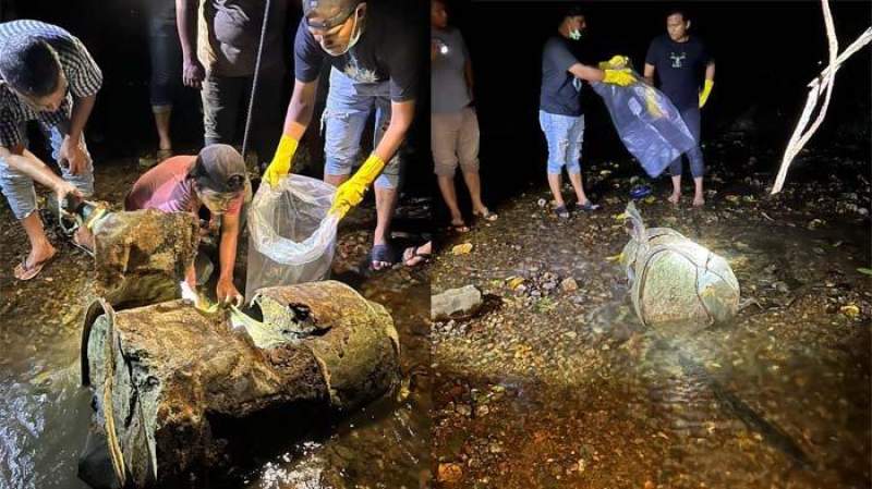 Warga Aceh Gempar Penemuan Jasad Dicor dalam Drum