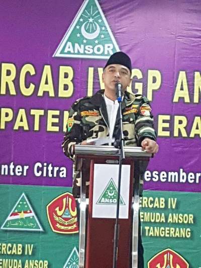 Zaki Resmi Buka Konfercab ke IV GP Ansor