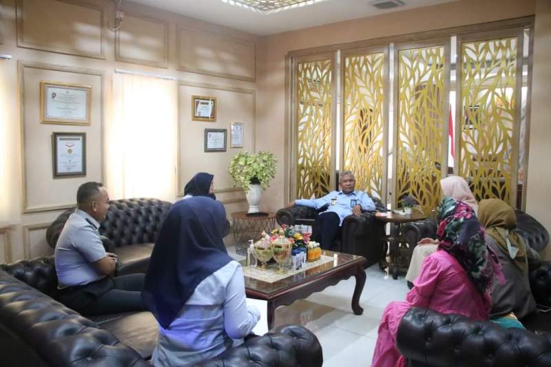 Kakanwil Terima Kunjungan Kerja Kepala Cabang Bank BSI Serang