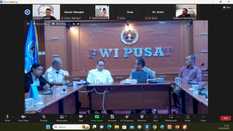 PWI Siap Gencarka Pelatihan Jurnalistik