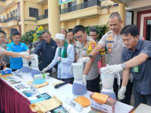 Ditresnarkoba Polda Banten ungkap Jaringan Narkotika Internasional