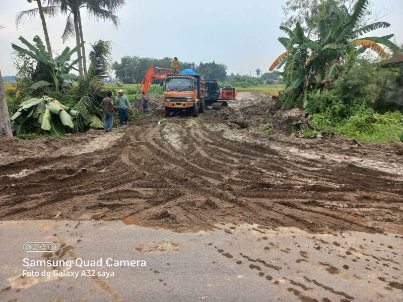 Galian C di Desa Pematang Sijonam tifam memiliki izin resmi. (istimewa).