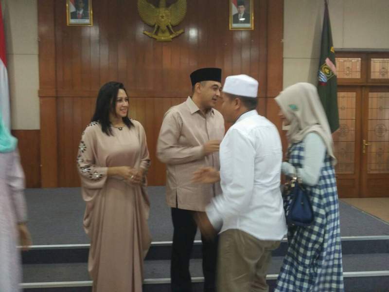 Sambut Hari Kemenangan, Zaki Gelar Open House