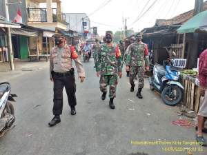 Disiplinkan Masyarakat, Muspika Kresek Gelar Operasi Yustisi