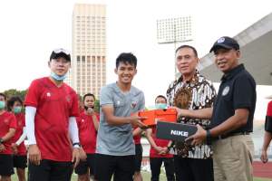 Ketum PSSI dan Menpora Berikan Motivasi dan Arahan ke Timnas U-19