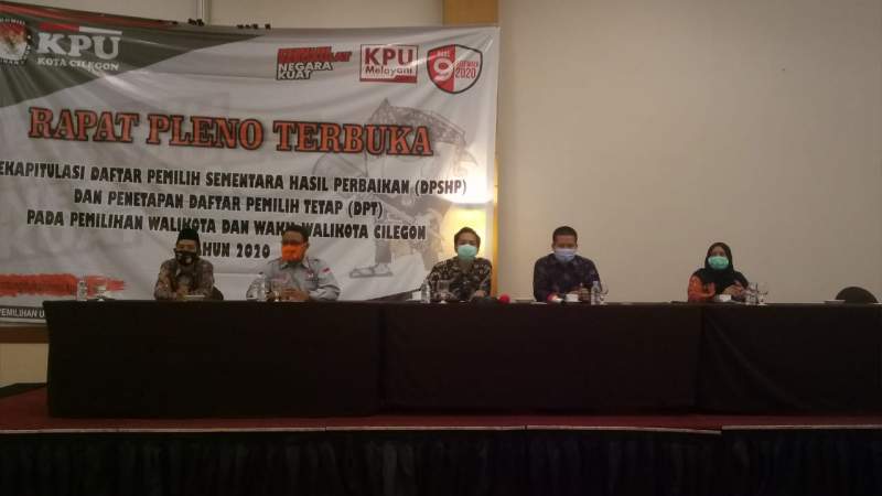 KPU Cilegon Tetapkan DPT 297.045