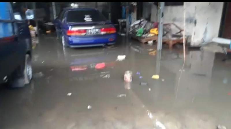 Picu Banjir, Warga Cikupa Desak Proyek Pasar Desa Ditanah Bengkok Distop