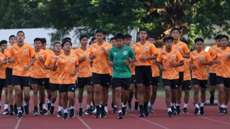 Setelah Diliburkan, Timnas U-19 Lakukan Latihan Perdana