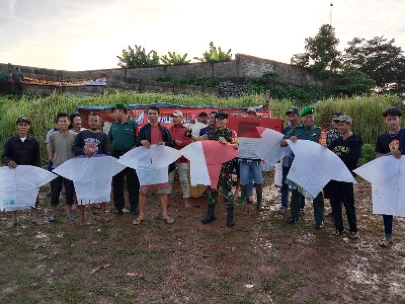 Peringati Hari Lahir Pancasila, Koramil 06/Trs Gelar Lomba Layang-Layang