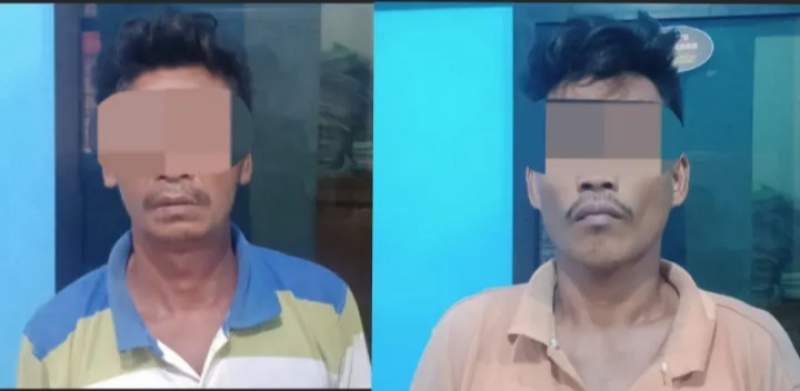 Pelaku pemerasan ditangkap Polres Tebing Tinggi.
