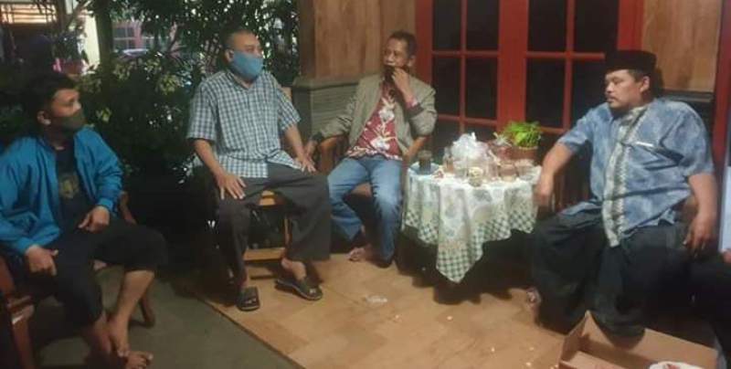 Drajat Sumarsono saat reses di Pondok Cabe Ilir, Pamulang.
