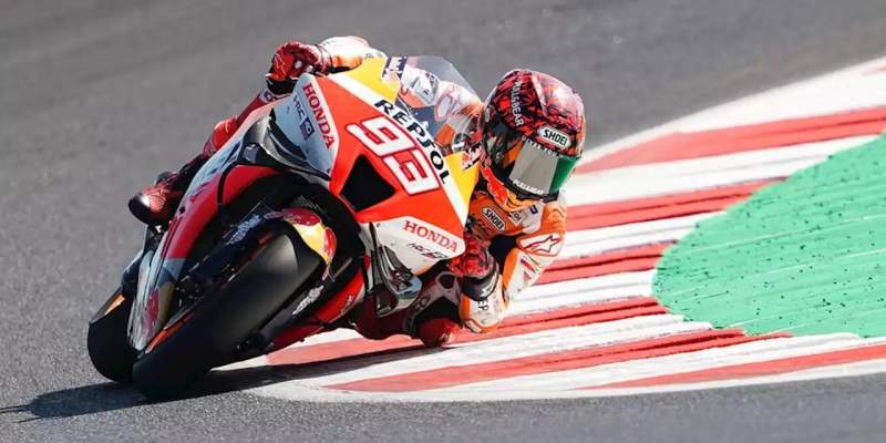Pembalap MotoGP Tim Repsol Honda, Marc Marquez