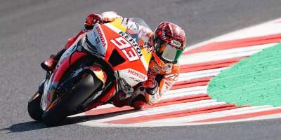 Pembalap MotoGP Tim Repsol Honda, Marc Marquez