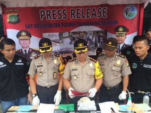 Jelang Akhir Tahun, Peredaran Narkoba Di Tangsel Meningkat