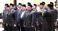 Pelantikan 35 PPK Pemilu 2024.