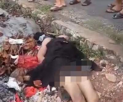 Kepergok Maling Motor, Pria Tanpa Identitas Dibuang di Tempat Sampah