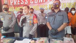 Astaga, Sabu Berbentuk Kemasan Teh Beredar di Tangerang