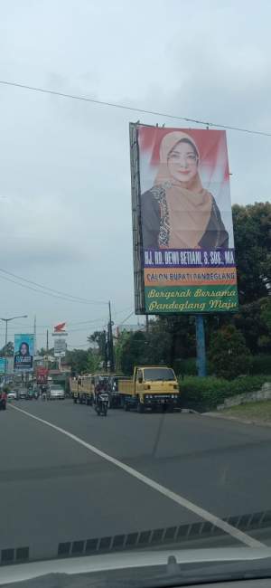 Slogan Dewi di Pilkada 2024, Bergerak Bersama Pandeglang Maju