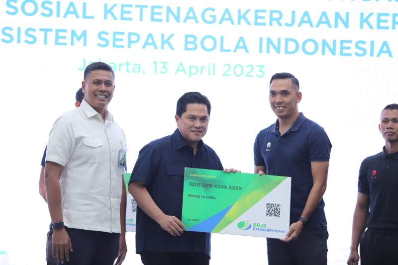 PSSI Gandeng BPJAMSOSTEK, Kini Wasit Sepakbola Terlindungi dari Risiko Kerja