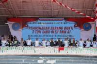 Musnahkan 2 Ton Sabu, Bukti Nyata Akuntabilitas dan Transparansi