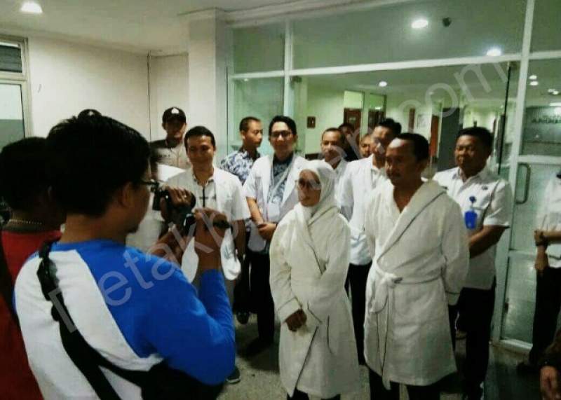 Pilkada Lebak, Iti - Ade Jalani Tes Kesehatan